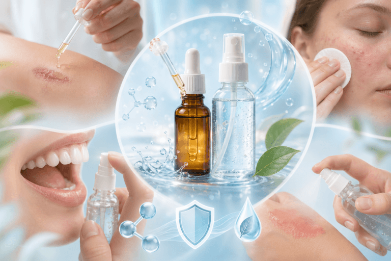 Aplicaciones tópicas con aceite y agua ozonizados: tratamiento del acné, eccemas, mucosa bucal y heridas en el Centre Mèdic Dr. Aldosa
